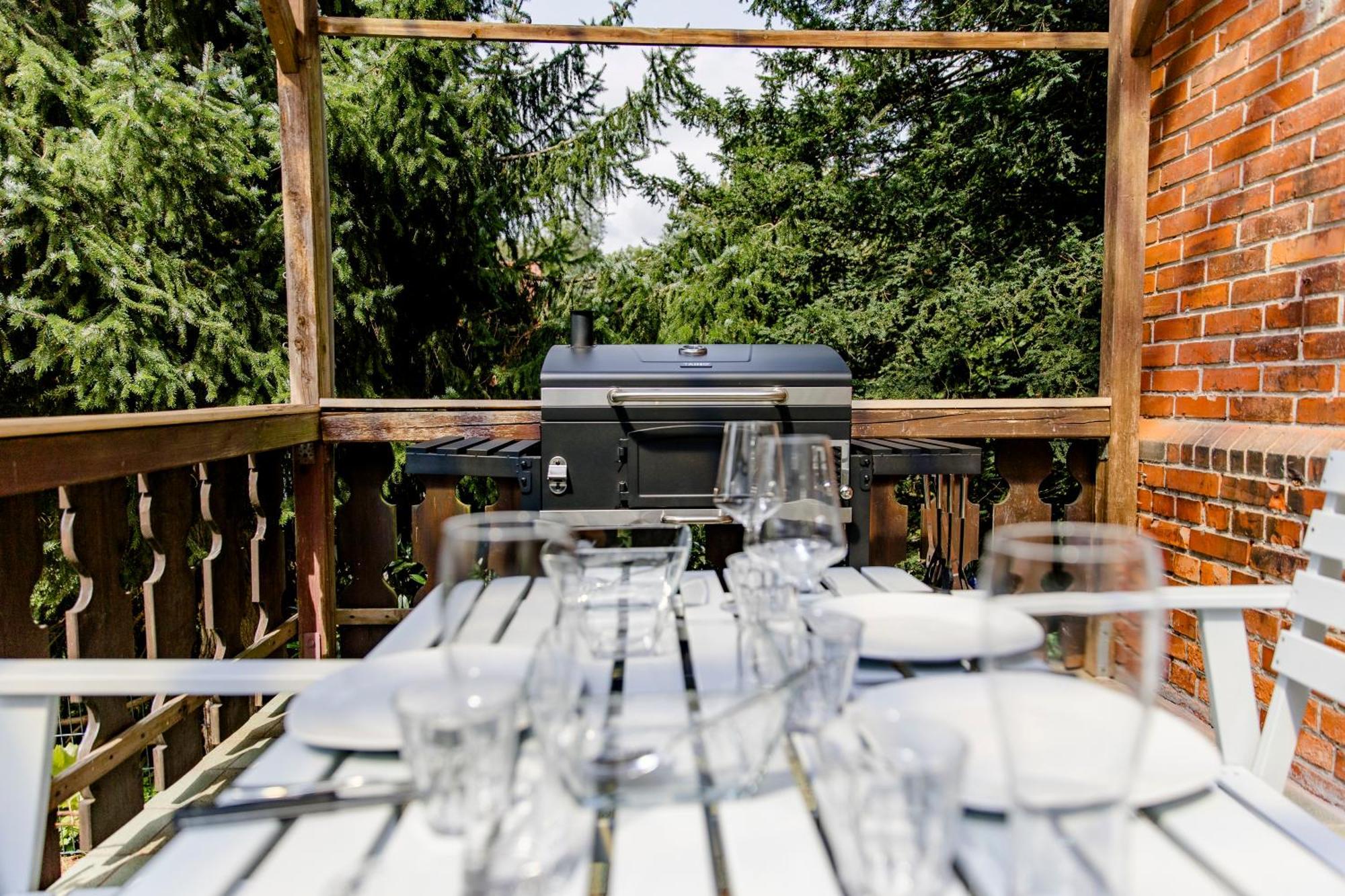 Leopold'S Apartments Mit Garten Und Vesteblick Mitten In コーブルク エクステリア 写真